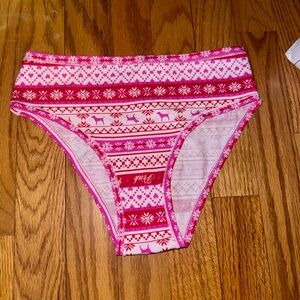 Pink Victoria’s Secret underwater